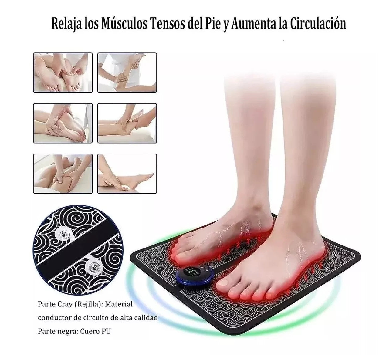 TAPETE ELECTRO ESTIMULADOR DE PIES ®