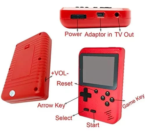 MINI CONSOLA GAME BOY ™ l +400 JUEGOS