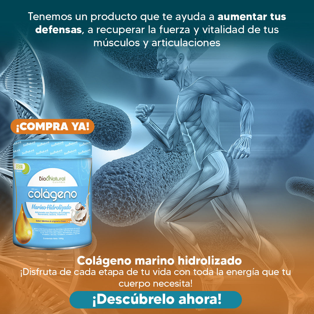 COLAGENO MARINO HIDROLIZADO X 500 GR ®