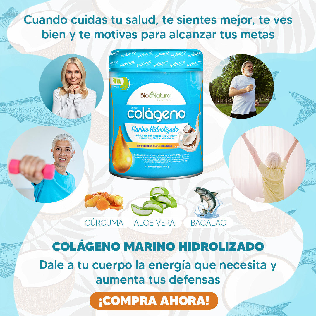 COLAGENO MARINO HIDROLIZADO X 500 GR ®