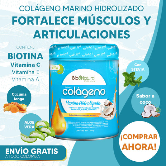 COLAGENO MARINO HIDROLIZADO X 500 GR ®