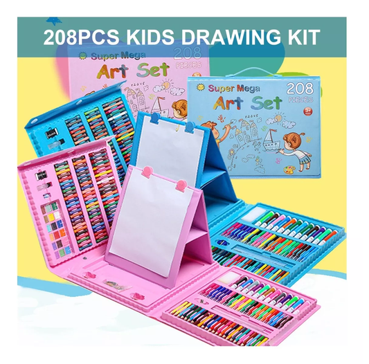 SET DE ARTE MALETERA PARA NIÑOS  208 PIEZAS  ™